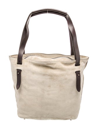 Brunello Cucinelli Suede Shoulder Bag