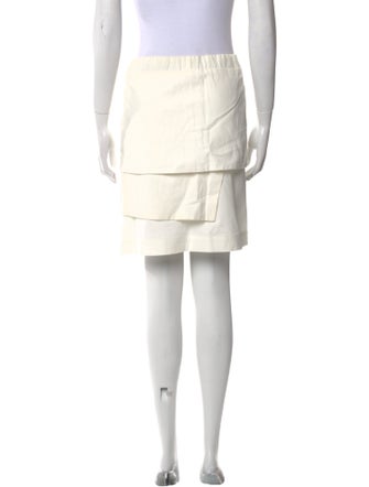 Brunello Cucinelli Pleated Accents Mini Skirt