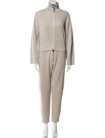 Brunello Cucinelli Cashmere Glitter Accents Set
