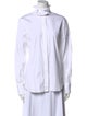 Brunello Cucinelli Long Sleeve Button-Up Top