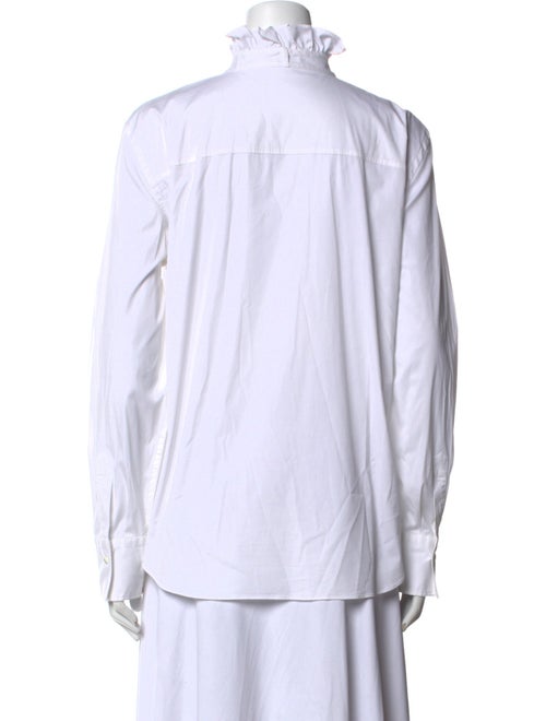 Brunello Cucinelli Long Sleeve Button-Up Top