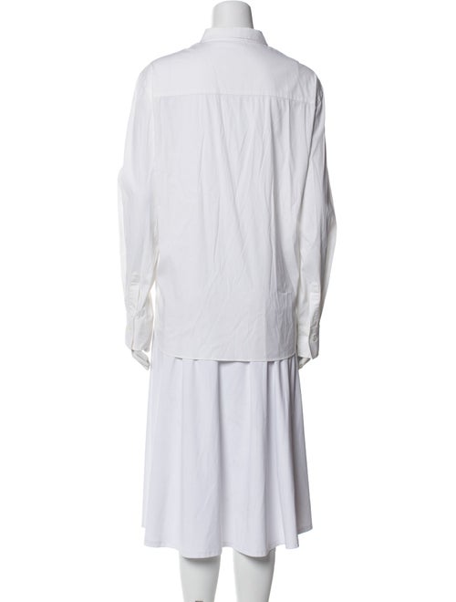 Brunello Cucinelli Long Sleeve Button-Up Top