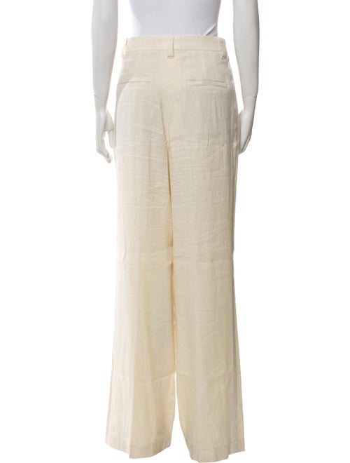 Brunello Cucinelli Linen Wide Leg Pants