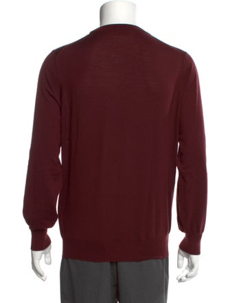 Brunello Cucinelli Virgin Wool Crew Neck Pullover