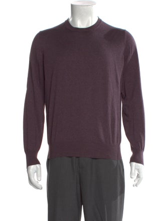 Brunello Cucinelli Crew Neck Long Sleeve T-Shirt