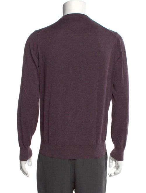 Brunello Cucinelli Crew Neck Long Sleeve T-Shirt