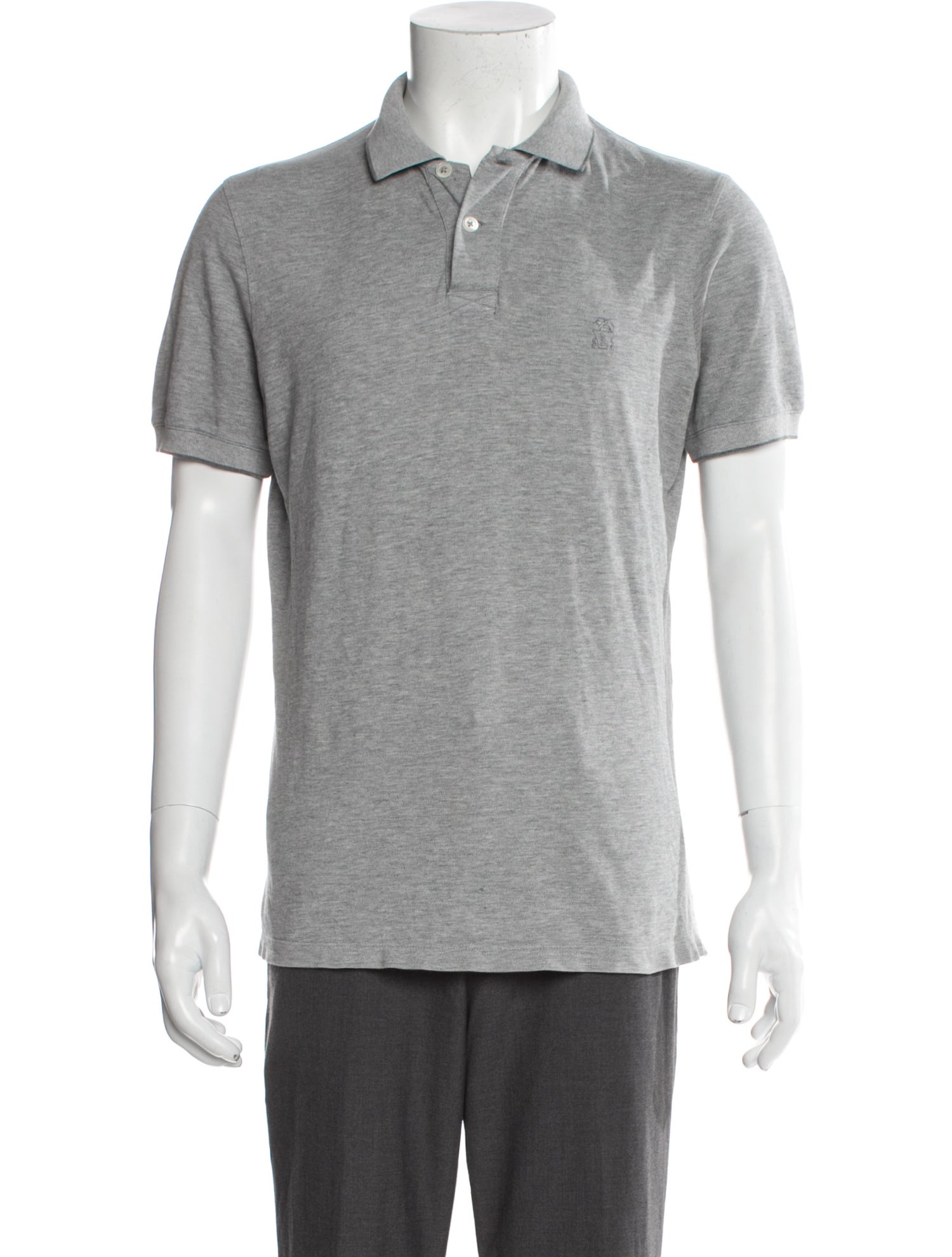 Brunello Cucinelli Crew Neck Short Sleeve Polo Shirt