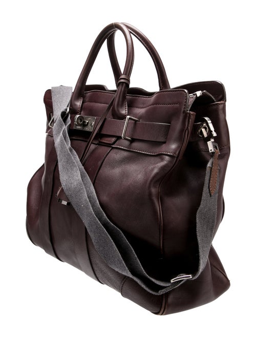 Brunello Cucinelli Leather Messenger Bag