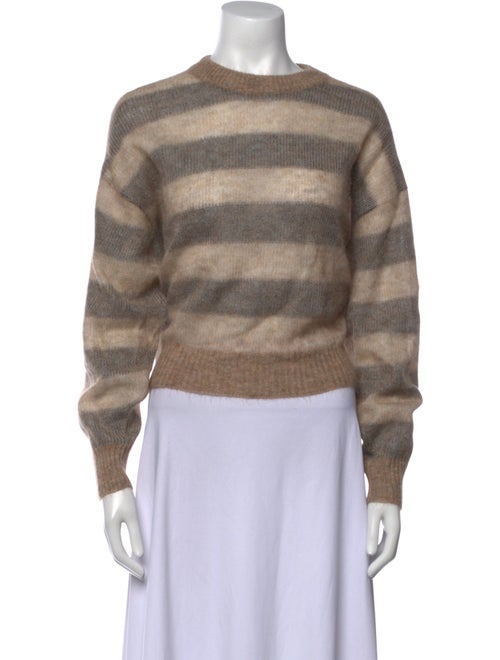 Brunello Cucinelli Striped Crew Neck Sweater