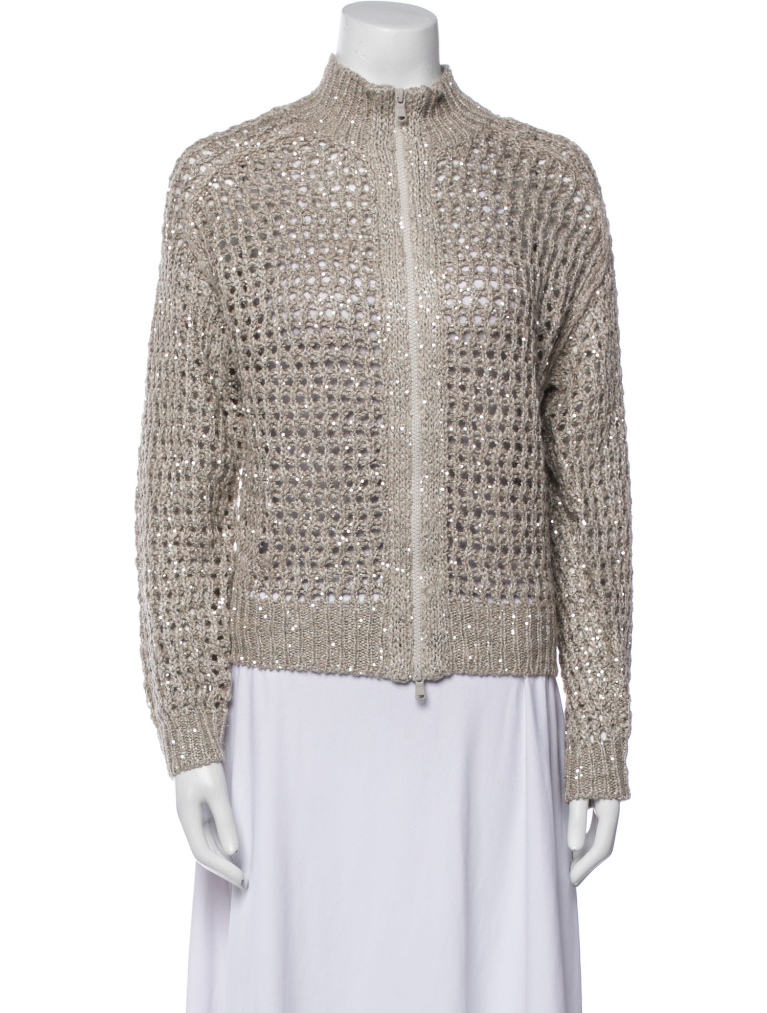 Brunello Cucinelli Silk Printed Blazer w/ Tags