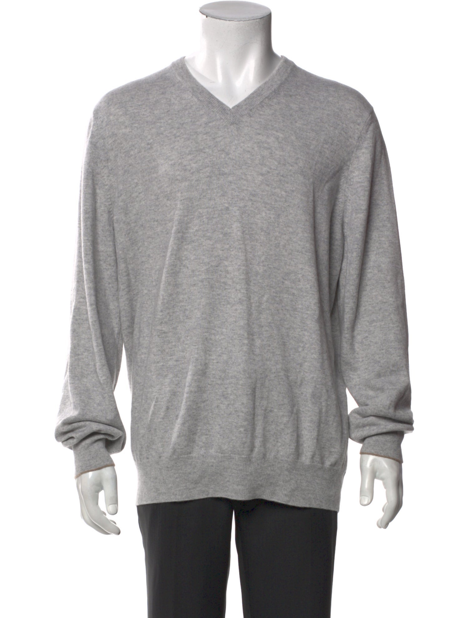 Brunello Cucinelli Cashmere V-Neck Pullover