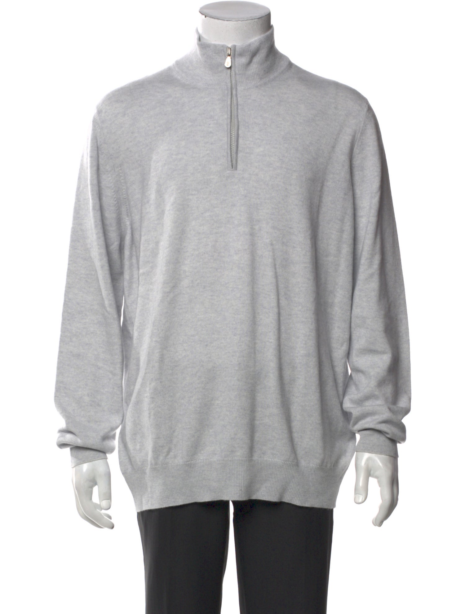 Brunello Cucinelli Cashmere Mock Neck Pullover w/ Tags