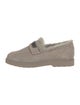 Brunello Cucinelli Monili Suede Loafers