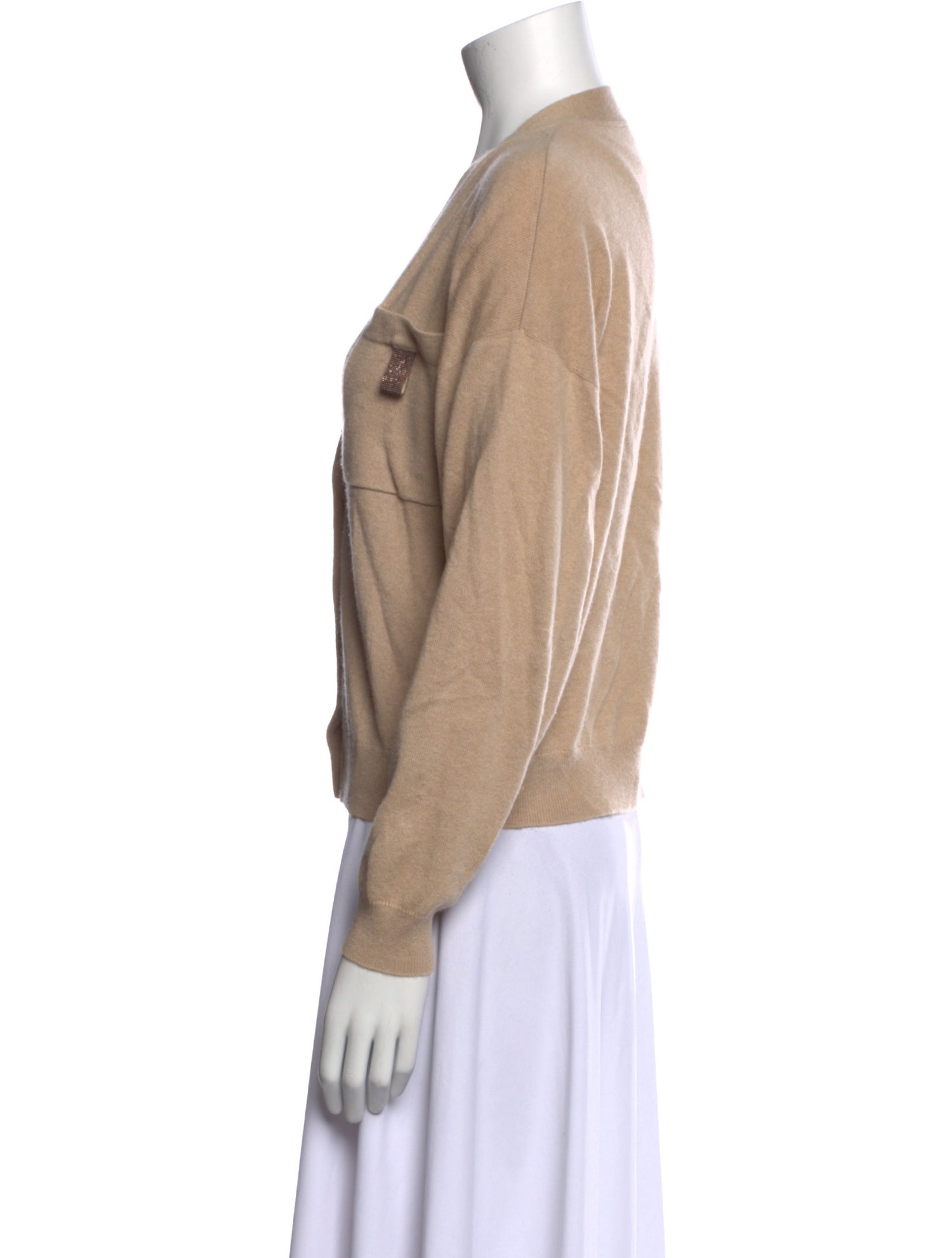 Brunello Cucinelli Cashmere V-Neck Sweater