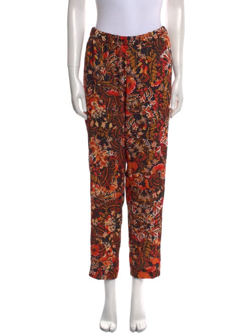 Brunello Cucinelli Printed Skinny Leg Pants