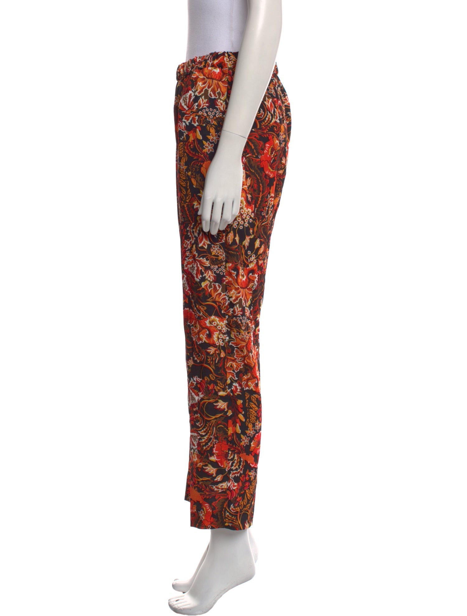 Brunello Cucinelli Printed Skinny Leg Pants