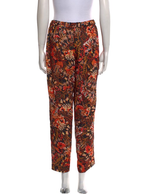 Brunello Cucinelli Printed Skinny Leg Pants
