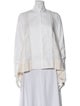 Brunello Cucinelli Silk Mock Neck Blouse