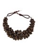 Brunello Cucinelli Beaded Collar Necklace