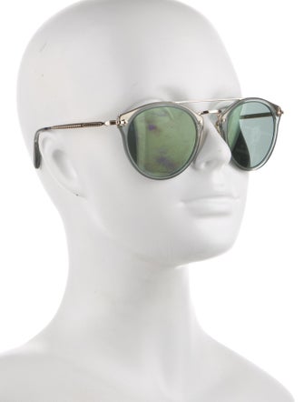 Brunello Cucinelli Round Tinted Sunglasses