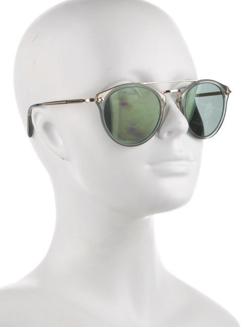 Brunello Cucinelli Round Tinted Sunglasses