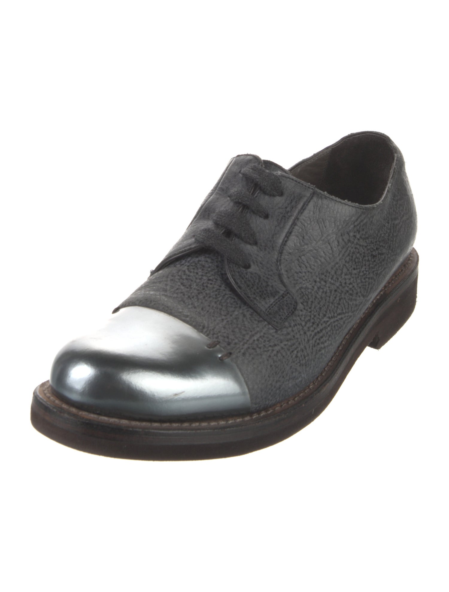 Brunello Cucinelli Leather Oxfords