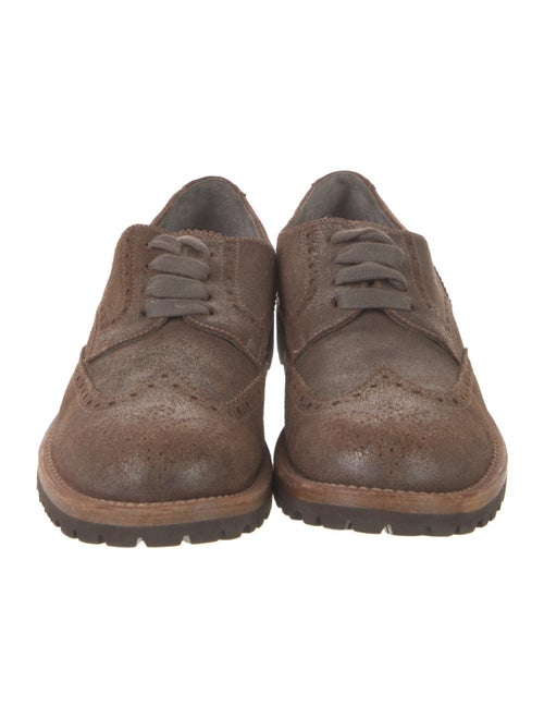 Brunello Cucinelli Suede Oxfords