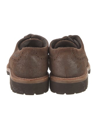 Brunello Cucinelli Suede Oxfords
