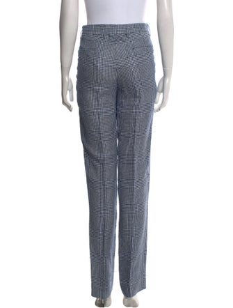 Brunello Cucinelli Linen Straight Leg Pants