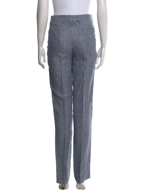 Brunello Cucinelli Linen Straight Leg Pants