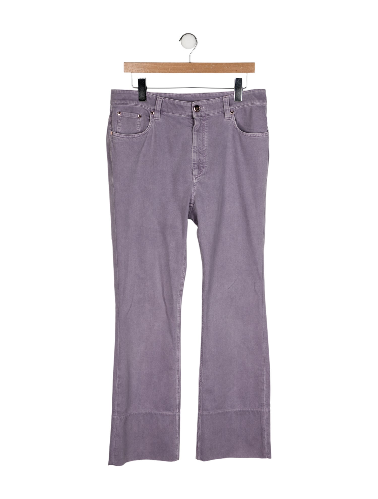Brunello Cucinelli Mid-Rise Straight Leg Jeans