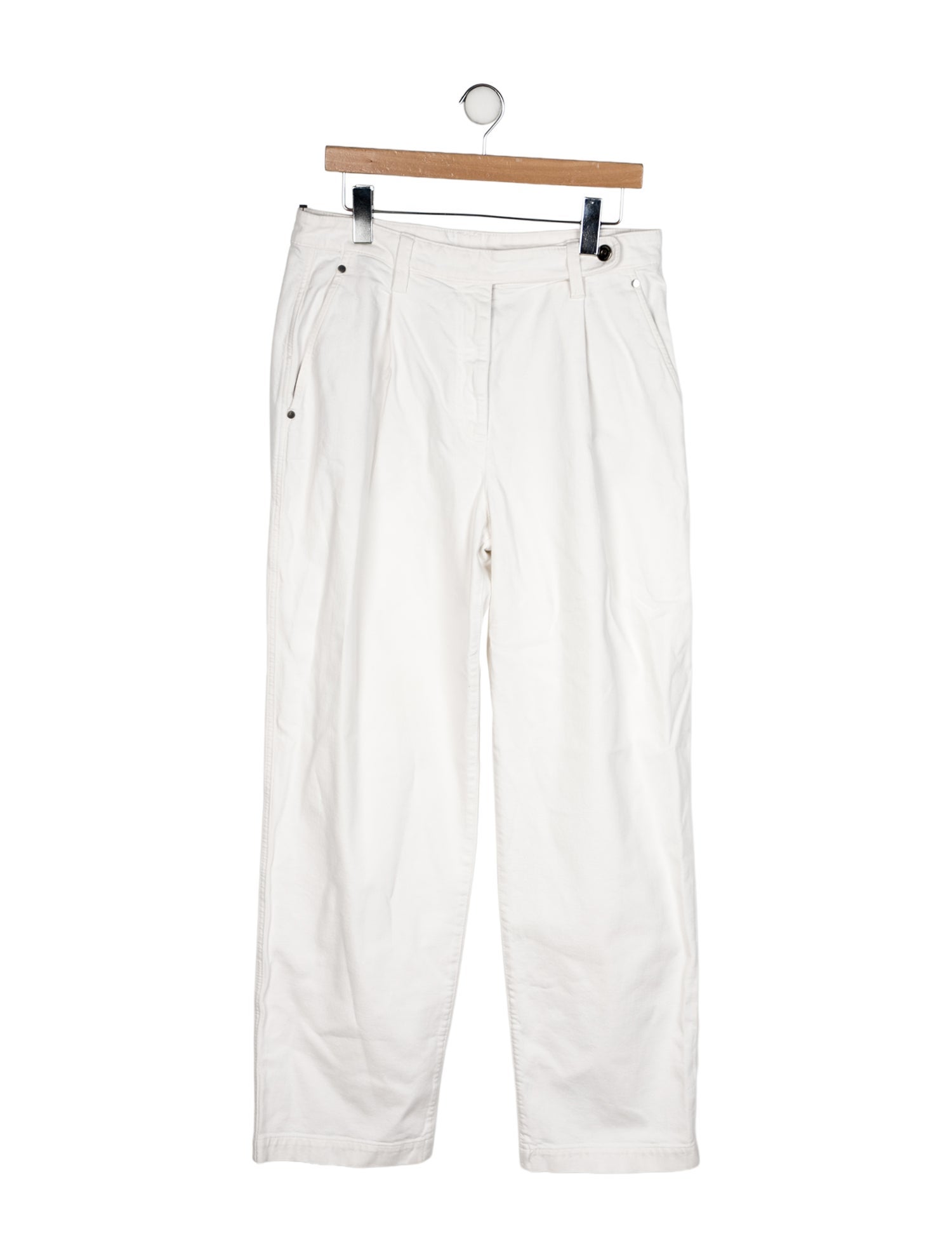 Brunello Cucinelli High-Rise Wide Leg Jeans