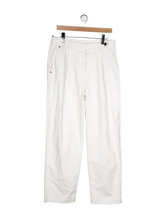 Brunello Cucinelli High-Rise Wide Leg Jeans