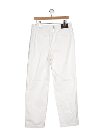 Brunello Cucinelli High-Rise Wide Leg Jeans