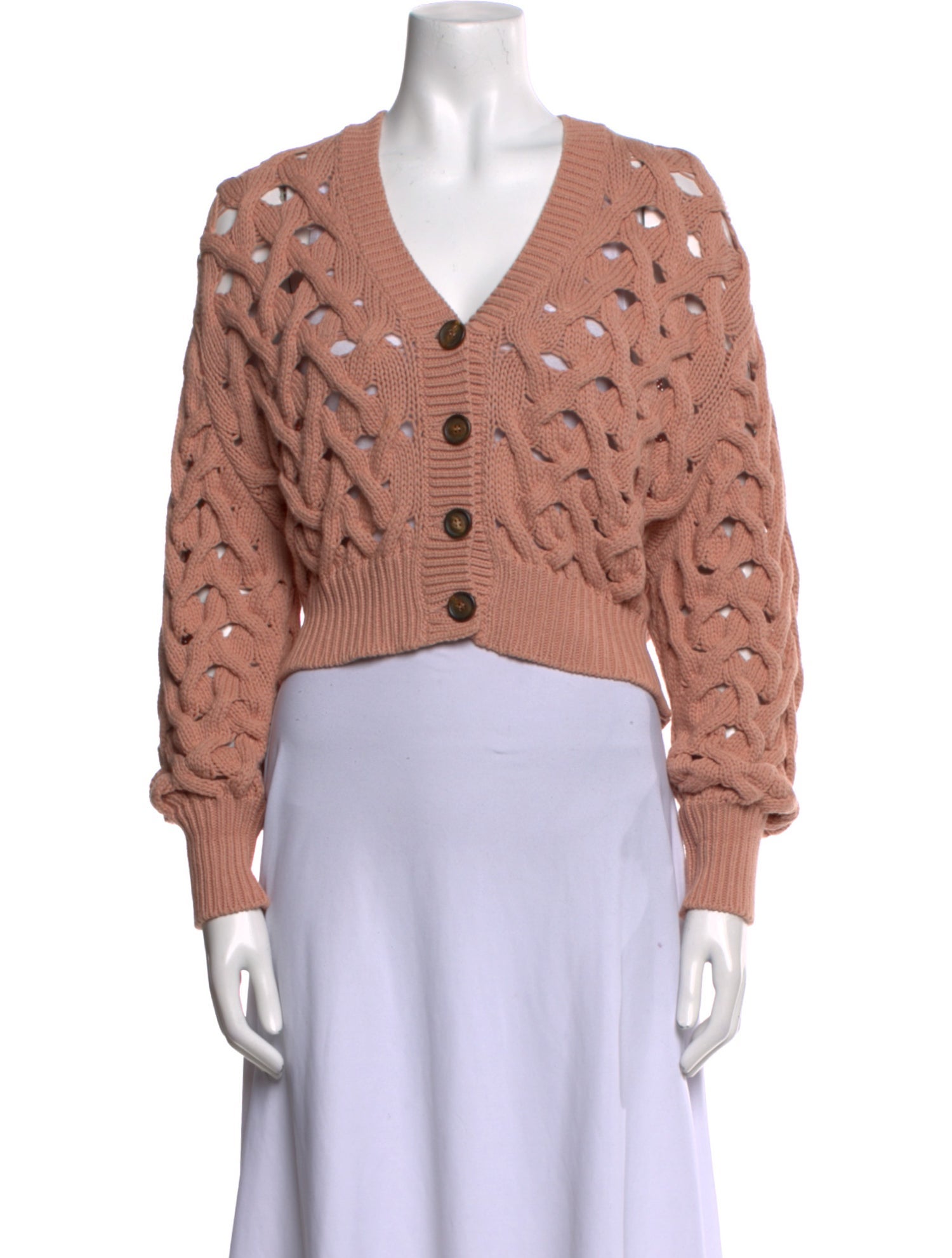 Brunello Cucinelli Printed V-Neck Sweater