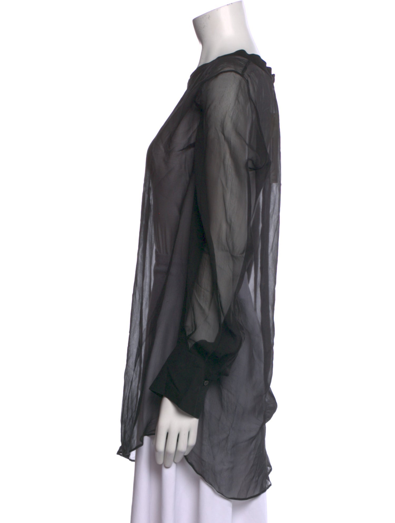 Brunello Cucinelli Scoop Neck Long Sleeve Tunic