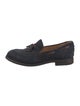 Brunello Cucinelli Suede Tassel Accents Dress Loafers