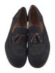 Brunello Cucinelli Suede Tassel Accents Dress Loafers