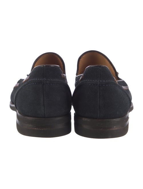 Brunello Cucinelli Suede Tassel Accents Dress Loafers