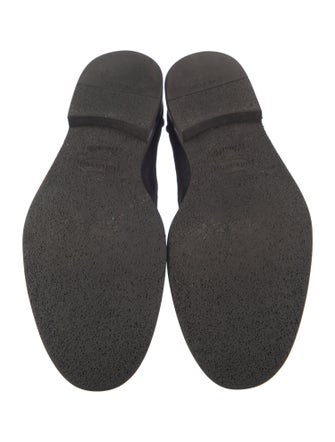 Brunello Cucinelli Suede Tassel Accents Dress Loafers