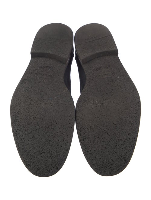 Brunello Cucinelli Suede Tassel Accents Dress Loafers