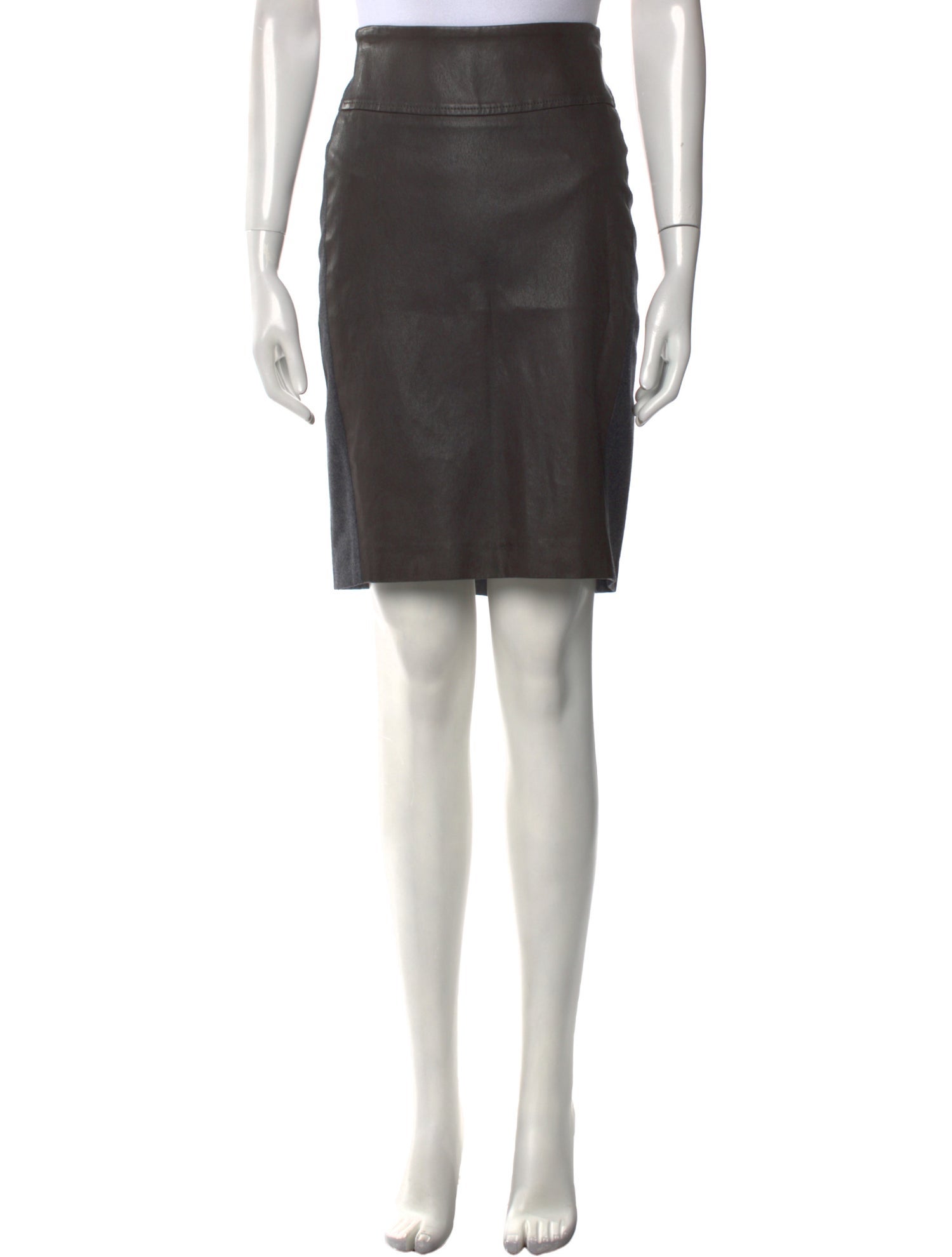 Brunello Cucinelli Virgin Wool Knee-Length Skirt