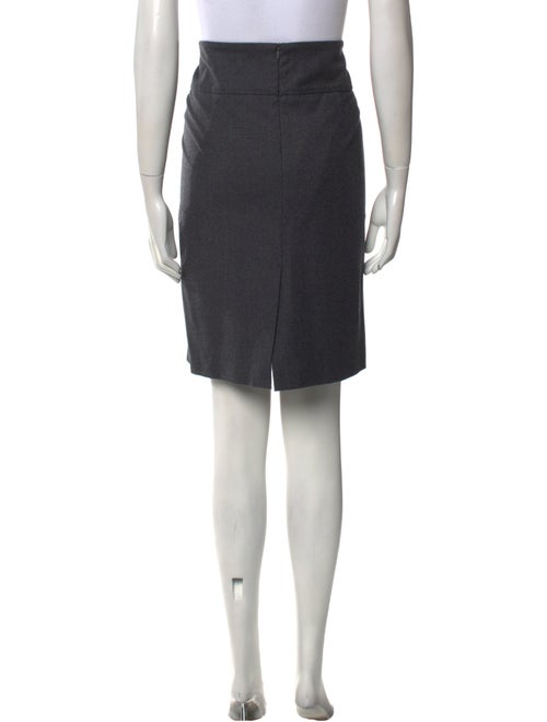 Brunello Cucinelli Virgin Wool Knee-Length Skirt
