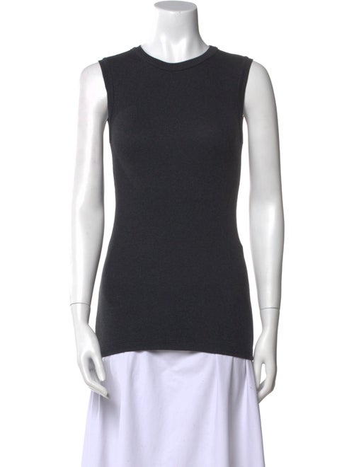 Brunello Cucinelli Crew Neck Sleeveless Top