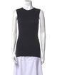 Brunello Cucinelli Crew Neck Sleeveless Top