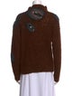 Brunello Cucinelli Mohair Paisley Print Sweater