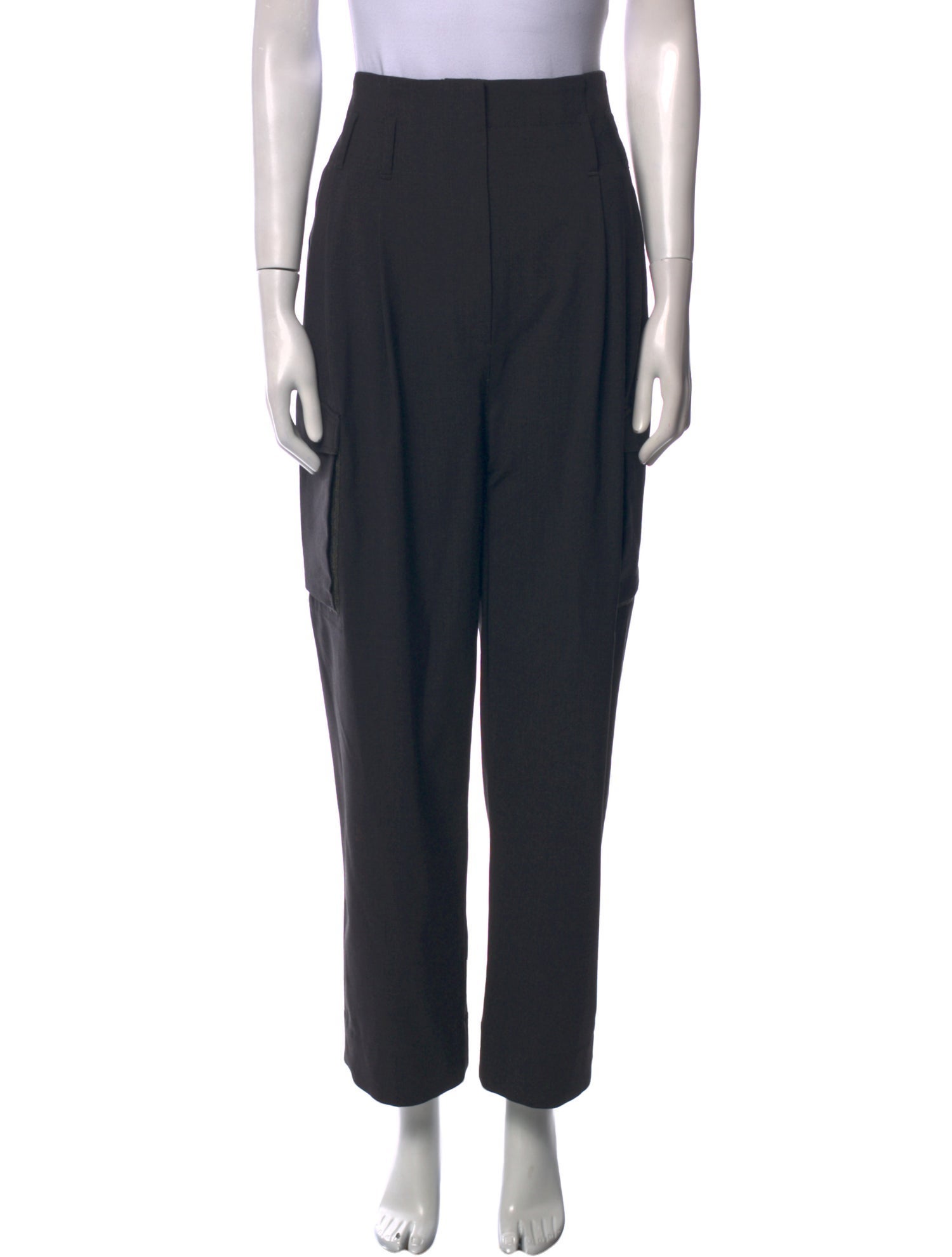 Brunello Cucinelli Virgin Wool Wide Leg Pants