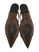 Brunello Cucinelli Monili Leather Mules