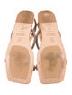 Brunello Cucinelli Monili Leather Slingback Sandals