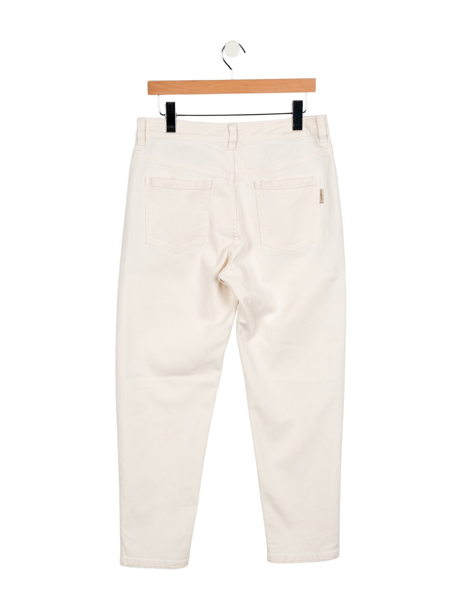 Brunello Cucinelli Mid-Rise Straight Leg Jeans